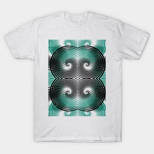 Spiral Pattern Design T-Shirt